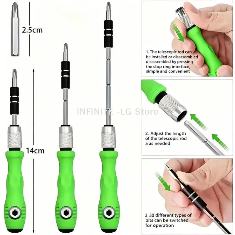 Electronics Repair Store - 24/32 In 1 Precision Screwdriver Set