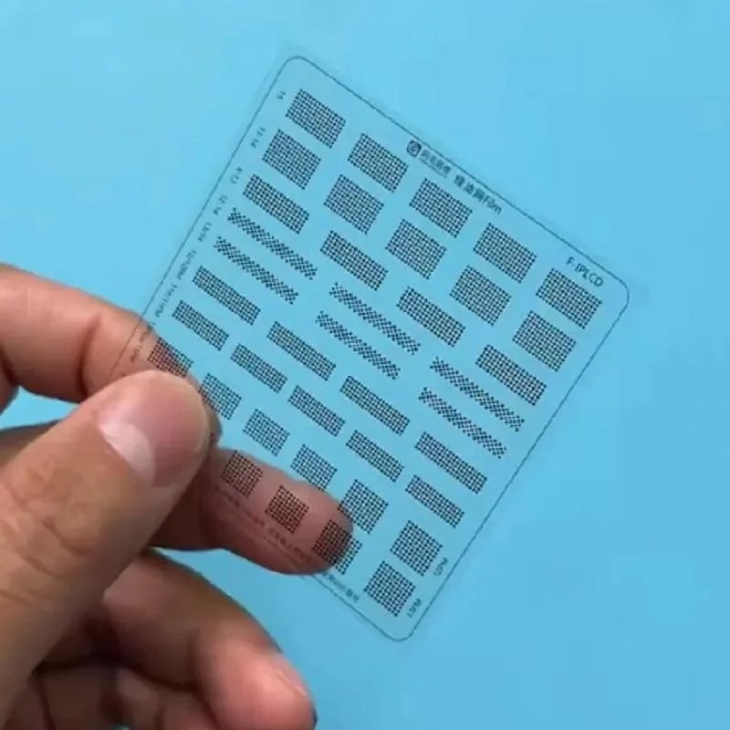 Electronics Repair Workshop - F-IPLCD Green Oil BGA Reballing Stencil