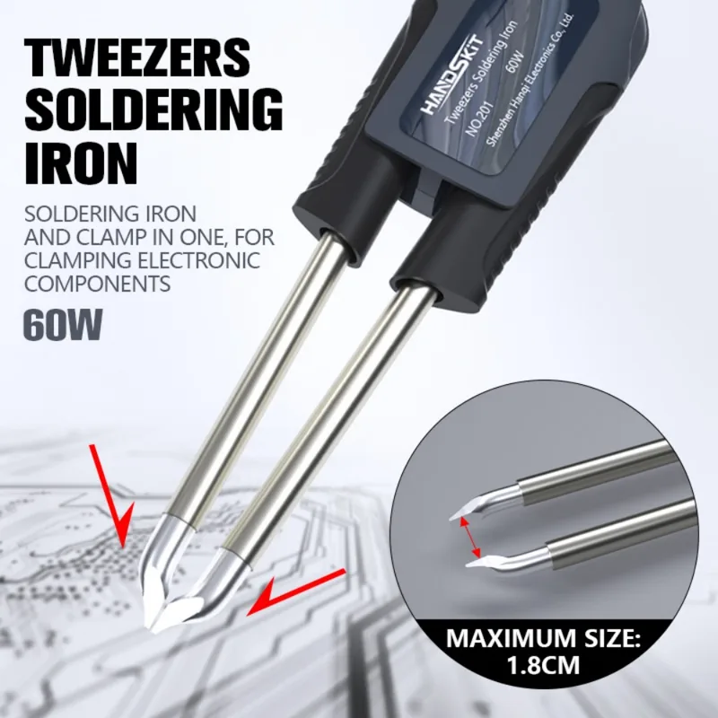 T12 Soldering Tweezer Handle – - đánh giá và giá Electronics Repair Workshop