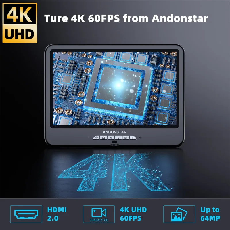 Andonstar AD210S-Pro 4K 60FPS  - đánh giá và giá Electronics Repairs