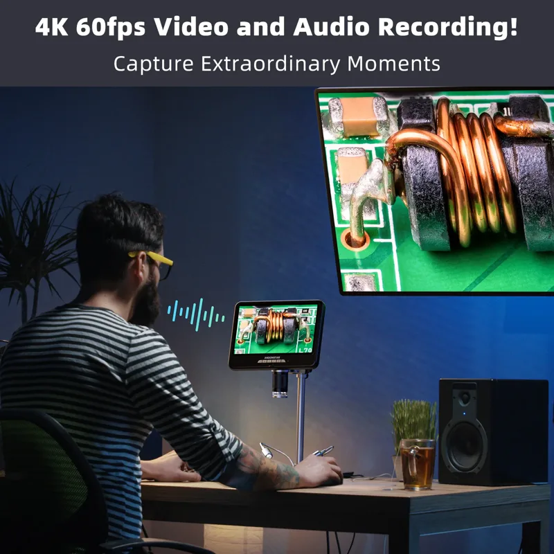 Andonstar AD210S-Pro 4K 60FPS  - đánh giá và giá Electronics Repairs