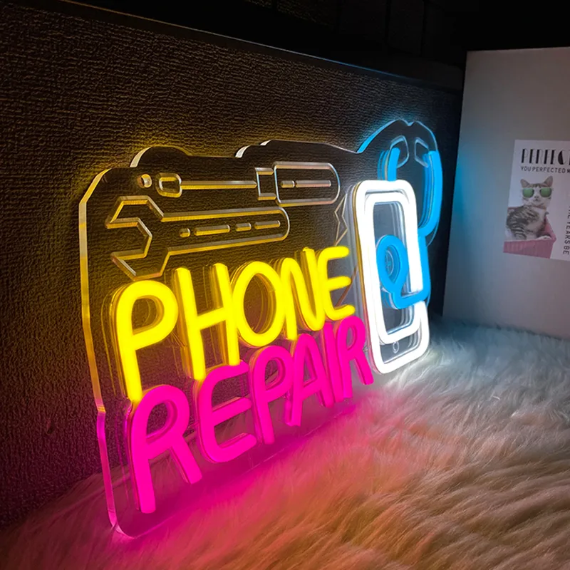 Phone Repair Neon Sign For Wal - đánh giá và giá Electronics Repair Store